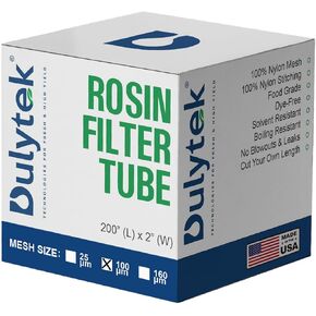 أنبوب/كم فلتر Dulytek من النايلون، 100 ميكرون، لفة 2 × 200 بوصة، خالية من الصبغة، صالحة للطعام، مصممة لتناسب الطول كما يحلو لك in Kuwait