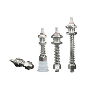 1pcs TS Series TS-M12-L56/60/65/70/75/80/90/100/108/120/150 Metal Pneumatic Vacuum Suction Cup Metal Buffer Connecting Rod(TS-M12-L120-11) in Kuwait