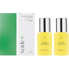 Doctor Aromas Premium Therapeutic Essential Oils Fragrance Scents Bottles Refills – Organic Aroma, Safe for Diffusers, Aromatherapy – Tangerine & Jasmine – 1 OZ (Breezy, Pack of 1) in Kuwait