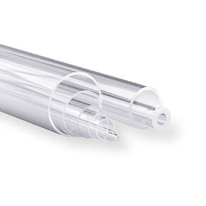 1029OQL1QHR Fused Quartz Tubing, 46 mm Inner Diameter x 50 mm Outer Diameter, 48" Length in Kuwait