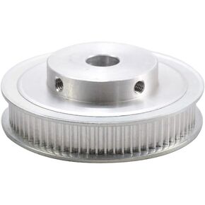 بكرات حزام التوقيت Lnanqing GT 60 أسنان 2M 2GT توقيت بكرة تتحمل 5/6/6.35/8/10/12/14/15 مم لـ GT2 عرض الحزام المتزامن المفتوح 6/10 مم ترس 60 أسنان 60T، كفاءة نقل عالية (15 مم، لعرض الحزام in Kuwait