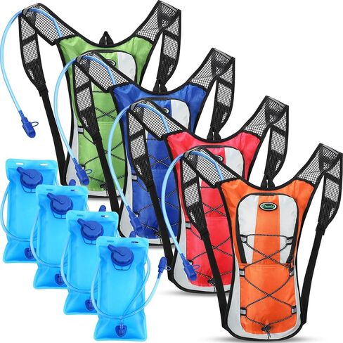 Chunful Hydration Backpack with 2L Water Bladder, Lightweight Hydration Pack Outdoor Water Backpack for Men Women Running Cycling Biking Climbing in Saudi Arabia