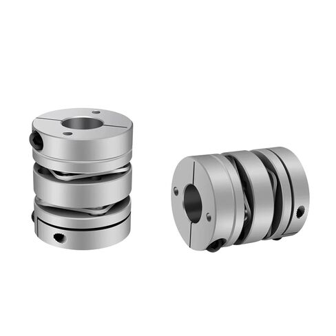 1PC D94L98 Aluminum Alloy Double Diaphragm Coupling Elastic Connector D94mm L98mm Ball Screw Step servo Motor Encoder Computer(19X20) in Saudi Arabia