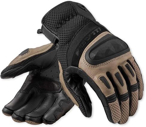 REV'IT! Dirt 4 Adventure Motorcycle Gloves (Black - Large) in Kuwait