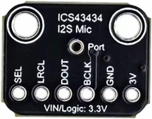 43434 وحدة ميكروفون I2S، مرشح تمرير منخفض ذو واجهة سمعية رقمية، حجم صغير لوحدات التحكم الدقيقة in Kuwait