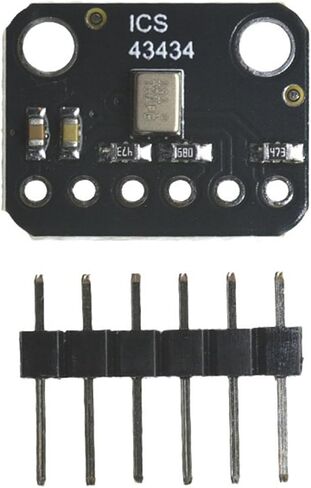 43434 وحدة ميكروفون I2S، مرشح تمرير منخفض ذو واجهة سمعية رقمية، حجم صغير لوحدات التحكم الدقيقة in Kuwait