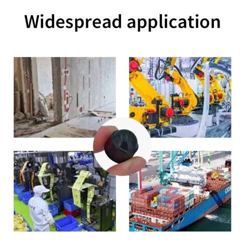 35Pcs Hex Bolt Covers Caps M8x13mm Black Screw Caps Plastic Nuts Head Cover Protective Nut Cap Reliable Performance High Strength Bolt Retainer Nut Protection Cap in Kuwait