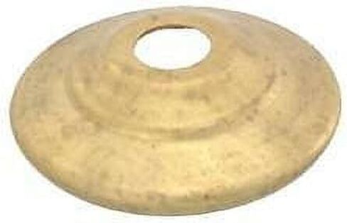 B&P Lamp® 4 Inch Diameter Solid Brass Vase Cap, Unfinished in Saudi Arabia
