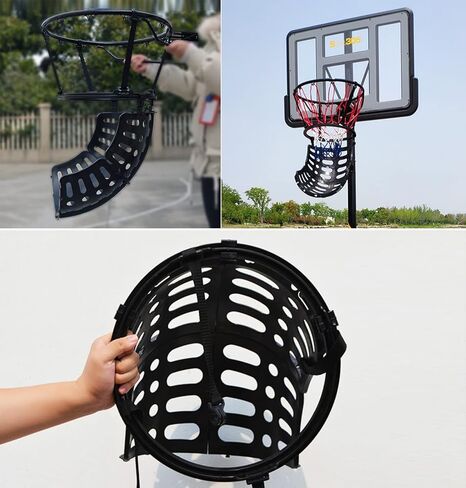 جهاز إرجاع كرة السلة هوب، جهاز تدريب صغير للرماية، بلاستيكي محمول للرياضة الداخلية والخارجية in Kuwait