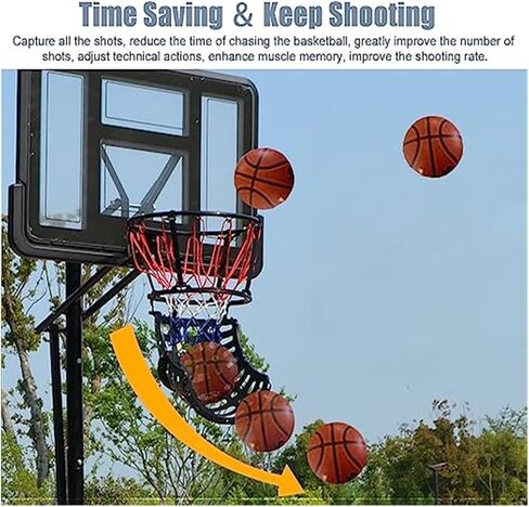 جهاز تدريب رمي كرة السلة الصغير من البلاستيك - من أجل الوصول إلى الرياضة الداخلية والخارجية in Kuwait