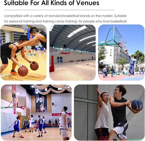 جهاز إرجاع كرة السلة، شبكة محمولة، خفيفة الوزن، معلقة، ملحق لتدريب الطوق للاستخدام الداخلي والخارجي in Kuwait