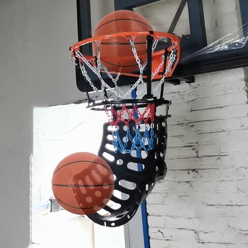 Basketball Hoop Returner Shot Return Apparatus Small Shooting Trainer Plastic - for Indoor Outdoor Sport Access in Saudi Arabia