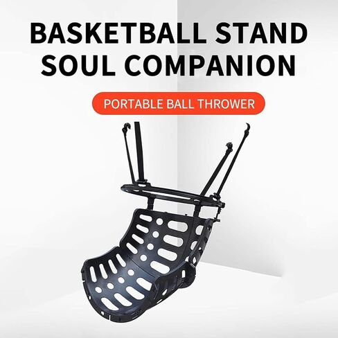 مرفق جهاز إرجاع حلقة كرة السلة مقاس 25.6 × 15 بوصة - شلال قابل للدوران 360 درجة in Kuwait