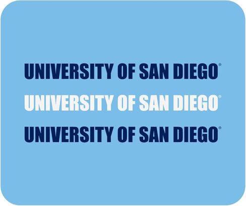 OTM Essentials University of San Diego Standard Fabric Mouse Pad, Desk Accessories, Standard Fabric Gaming Mouse Pad, Cropped in Saudi Arabia