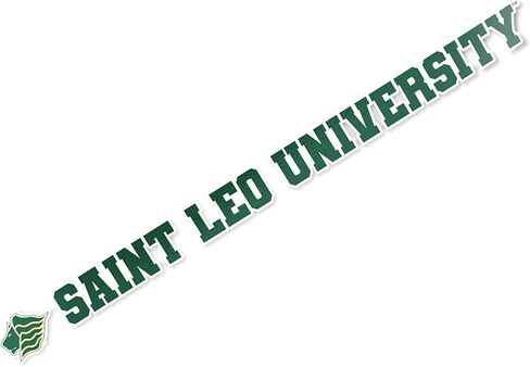 Desert Cactus Saint Leo University Sticker Lions Name Logo Vinyl Decal Laptop Water Bottle Car Scrapbook (15 Inch Sticker) in Saudi Arabia