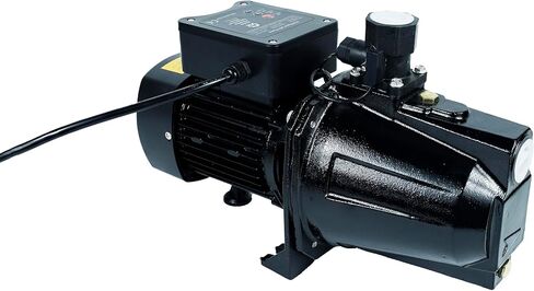 مضخة معززة ونفاثة بئر ضحلة ذكية من PS&W مع وحدة تحكم مدمجة، 3/4 حصان، 13 جالونًا في الدقيقة، أقصى ارتفاع 125 قدمًا، بدون خزان 110 فولت، لا حاجة لخزان الضغط in Kuwait