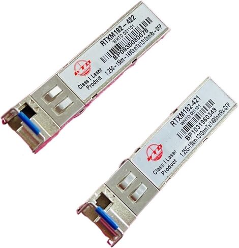 وحدة بصرية SFP أحادية النواة 1.25G جيجابت SFP-GE-LX-SM1310-BIDI واجهة LC أحادية الوضع من الألياف in Saudi Arabia