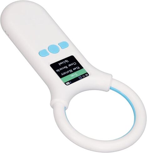 Microchip Scanner, Pet Microchip Scanner Animal Tag Reader Handheld Portable Pet Microchip ID Scanner 134.2khz/125khz USB Charging in Saudi Arabia