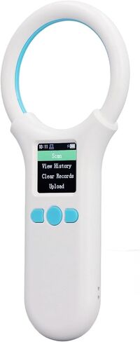 Handheld Pet Microchip Scanner Animal Tag Reader, Animal Chip Reader Microchip Tag Scanner with USB Charging in Saudi Arabia
