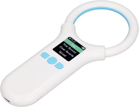 Handheld Pet Microchip Scanner Animal Tag Reader, Animal Chip Reader Microchip Tag Scanner with USB Charging in Saudi Arabia