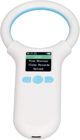 Handheld Pet Microchip Scanner Animal Tag Reader, Animal Chip Reader Microchip Tag Scanner with USB Charging in Saudi Arabia