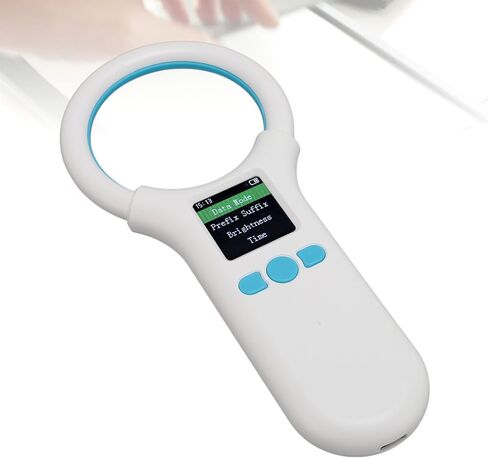ماسح ضوئي لرقاقة الحيوانات الأليفة، قارئ محمول باليد RFID EMID للحيوانات، 134.2 كيلو هرتز 125 كيلو هرتز، ماسح ضوئي لقارئ بطاقات الحيوانات الدقيقة، تخزين بيانات 500 سجل، ماسح ضوئي محمول لرقاقة الحيوانات الأليفة قابل لإعادة الشحن in Saudi Arabia