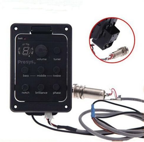 Folk Acoustic Guitar Pickup Presys Blend Dual Mode Equalizer With Mic Beat Board Pickups in Kuwait