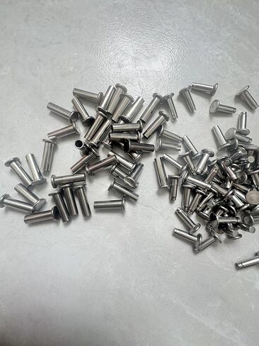 10 Sets 5MM Rod Diameters Stainless Screw and Nut Rivets with 15 16 18MM Length Fit for Kitchen Knife Handle Fastening(Medium) in Kuwait