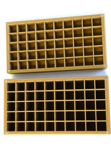 Spectrometer Cuvette Stand, Photometer Cuvette Rack, Storage Box with Cover, 50 Positions in Saudi Arabia