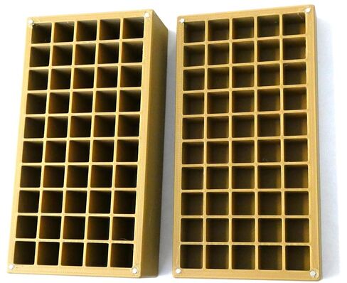 Spectrometer Cuvette Stand, Photometer Cuvette Rack, Storage Box with Cover, 50 Positions in Saudi Arabia