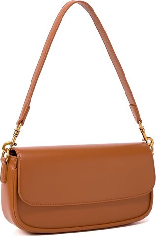 Shoulder Bag For Women Trendy Small Purse Cute Mini Vegan Leather Handbags with 2 Removable Strap in Saudi Arabia