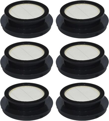 PUREBURG 6-Pack Replacement Filter Compatible with SunSare X7A Cordless Vacuum Cleaner, 3.9"L x 3.9"W x 1.3"H,HEPA vacuum Filter Air Clean Dust Pet-Hair Home in Saudi Arabia