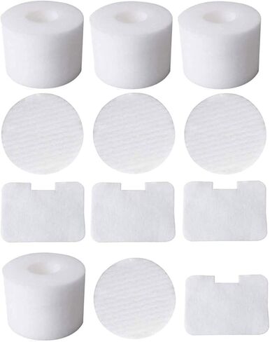 4 Pack Filter Replacement for Shark Navigator Deluxe NV42, NV4226, NV46, NV36, NV44, UV402, UV410 Upright Vacuum Model, Part #XFF36, white, CF-NV42 in Saudi Arabia