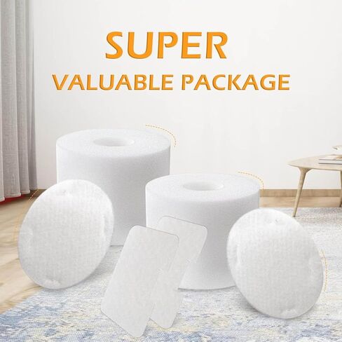 4 Pack Filter Replacement for Shark Navigator Deluxe NV42, NV4226, NV46, NV36, NV44, UV402, UV410 Upright Vacuum Model, Part #XFF36, white, CF-NV42 in Saudi Arabia