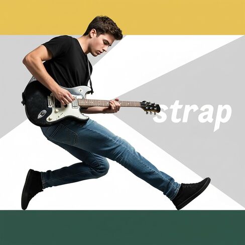 6 Pcs Guitar Straps, Soft Cotton Straps Electric Bass Acoustic Cotton Guitar Strap Adjustable for Musical Instrument Gift in Saudi Arabia