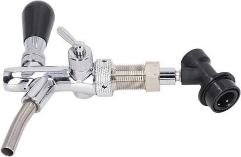ACAGALA G5/8 Beer Tap 304 Stainless Steel Adjustable Beer Faucet Liquid Dispenser for Bar Restaurant Hotel Home in Kuwait