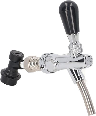 ACAGALA G5/8 Beer Tap 304 Stainless Steel Adjustable Beer Faucet Liquid Dispenser for Bar Restaurant Hotel Home in Kuwait
