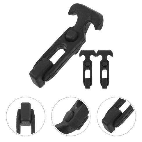Ciieeo 3pcs Flexible Rubber T-Handle Draw Latches Heavy Duty Toolbox Cabinet Hatch Locks with Shock-Absorbing Buckle for Cooler and Engine Cover in Saudi Arabia