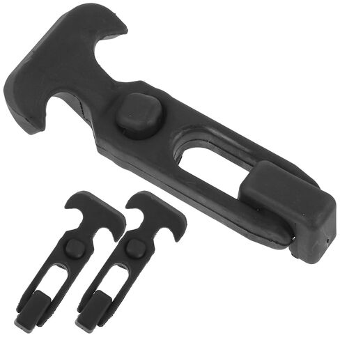 3pcs Flexible Rubber T-Handle Draw Latches with Brackets for Toolbox Cabinet Rv Cooler Hood Lock Industrial Hardware in Saudi Arabia