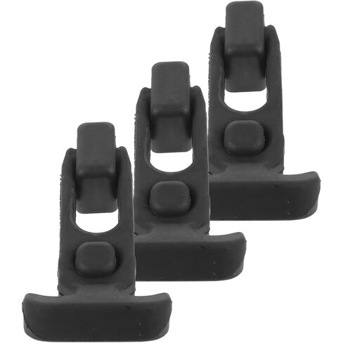 Didiseaon 3pcs Rubber Flexible T-Handle Draw Latches with Elastic Shock Absorbing for Toolbox, Cabinet, and Cooler Door Lock, Heavy Duty Tool Box Catch for Industrial and Vehicle Use in Saudi Arabia