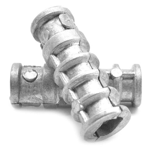 3/8" x 2 1/2" Lag Screw Expansion Shield Long Zinc Alloy Pk 25 in Saudi Arabia