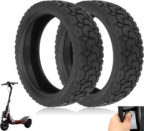 70/60-7.5 Tubeless Tire 11 inch for Segway MAX G3/ZT3/ZT3 Pro Kicscooter Accessories, Self Repairing Tires, Heavy Duty Rubber Tire, Explosion-proof, Electric Scooter Replacement, 2 Pack in Saudi Arabia