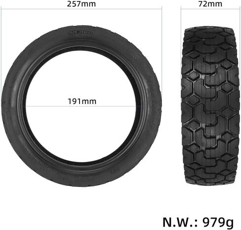 70/60-7.5 Tubeless Tire 11 inch for Segway MAX G3/ZT3/ZT3 Pro Kicscooter Accessories, Self Repairing Tires, Heavy Duty Rubber Tire, Explosion-proof, Electric Scooter Replacement, 2 Pack in Saudi Arabia
