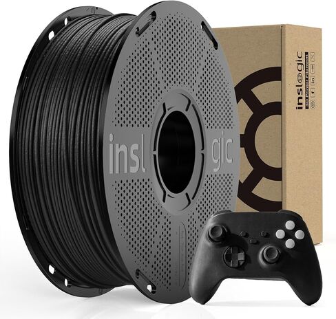 Inslogic PP Filament 1.75mm, Polypropylene 3D Printer Filament ±0.03mm, Semi-Flexible & Ultra Tough, Chemical-Resistant, Food-Contact Safe 3D Printing, 0.8kg Detachable Spool, Natural White in Saudi Arabia