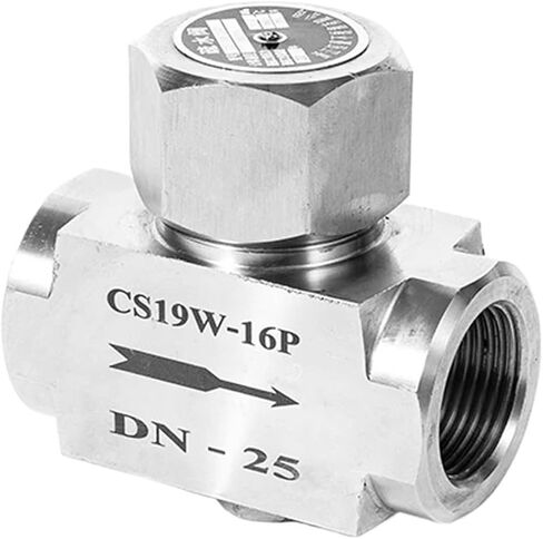 1/2 "3/4" 1 "1-1/4" 1.5 "2" BSPT أنثى البخار فخ SS304 الفولاذ المقاوم للصدأ سميكة ارتفاع درجة الحرارة البخار (1 ") in Kuwait