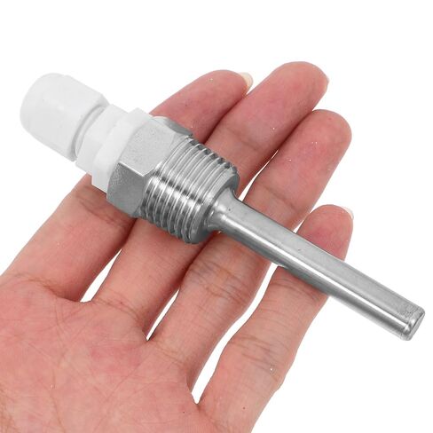 Artibetter Stainless Steel Sensor Probe Tube 304 Temperature Sensor Probe Housing 1/2" Npt Solar Water Tank Protective Sleeve 8mm X 50mm in Saudi Arabia