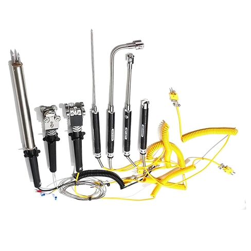 PT100 K-Type Surface Hand-held Thermocouple Netlike Sheet Roller Sharpened Probe NR-81530/81539/81531/81532/81533 1Pcs(NR-81530) in Kuwait