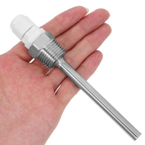Cabilock 1/2 Stainless Steel Immersion Temperature Sensor Probe Sleeve 304 8mm X 100mm for Solar Water Tank Protection in Saudi Arabia