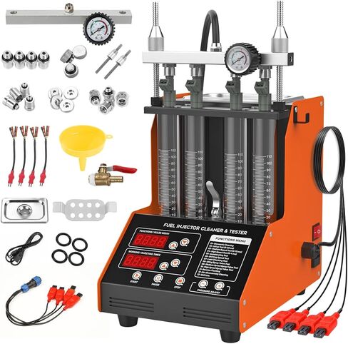 Ultrasonic Cleaner 2000ML Fuel Injector Cleaner with Heater 40kHz Ultrasonic Jewelry Cleaner Adjustable Time Small Parts Cleaner Stainless Steel Retainer Cleaner for Glasses, Carburetor, Lab Tools in Kuwait