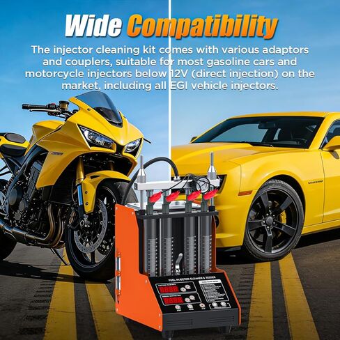 Ultrasonic Cleaner 2000ML Fuel Injector Cleaner with Heater 40kHz Ultrasonic Jewelry Cleaner Adjustable Time Small Parts Cleaner Stainless Steel Retainer Cleaner for Glasses, Carburetor, Lab Tools in Kuwait